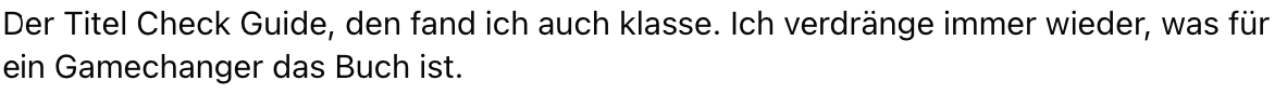 Sachbuch Camp Rückblick