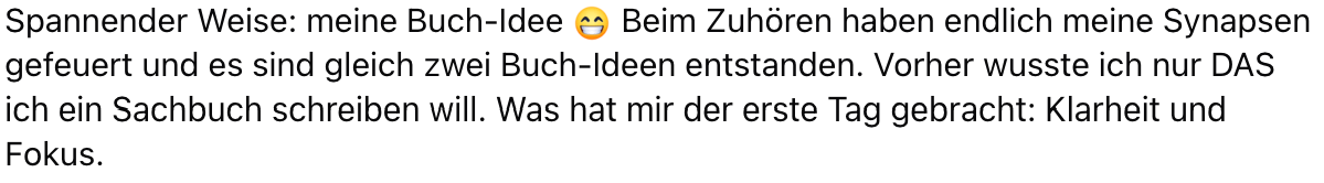 Sachbuch Camp Rückblick